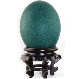 Ostrich egg wooden pallet wood pedestal base care emu egg carving egg pedestal stand