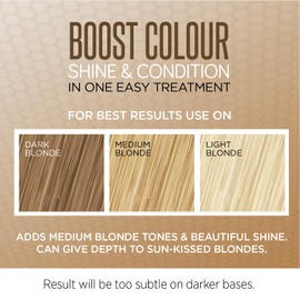 Colour-Freedom Gloss Pro 150ml Medium Blonde Semi-Permanent Hair Colour. Ultra-Shine Vegan Hair Colour Mask with PurePlex | Ammonia Free Colour Lasts Up To 6-10 Washes