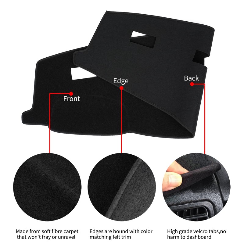 HanLanKa Dashboard Dash Board Cover Mat Carpet Compatible with 2006