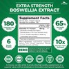 Zazzee Extra Strength Boswellia 10:1 Extract, 65% Boswellic Acid, 180