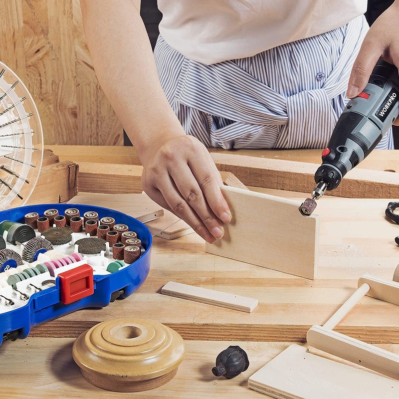 WORKPRO 276-piece Rotary Tool Accessories Kit Universal Fitment for Easy