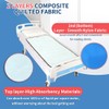 Ehucon Positioning Bed Pad with Handles,53”×30”Waterproof Transfer Mattress for Transferring/Turning/Lifting/Repositioning