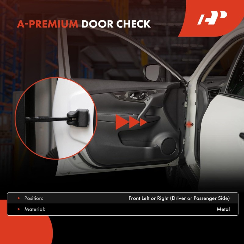 A-Premium Front Left or Right Door Check Strap Stopper Compatible