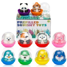 10 Pack Party Favors Kawaii Squishy Toys for Kids, Holloween Easter Birthday Goodie Bag Stuffers,Kids Classroom Prizes