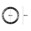 CGEAMDY Sticker for Start Button, Car Engines Start Stop Accessories,