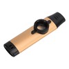 Metal Kazoo Resin Mouthpiece Adjustable Tightness Wind Instrument with Flute
