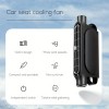 Usb-Powered Efficient Easy-To-Instal<wbr/>l Reliable 3-Speed Bladeless Car Cooling Fan
