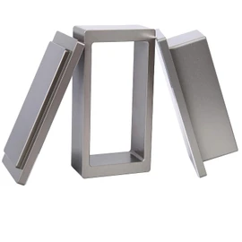 TUOPUKE 2x4 Inch Pre Press Mold Made of Food Grade Anodized Aluminum