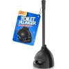LOVLOY Toilet Plunger with Holder, Heavy Duty 5.7" Drain Bathroom