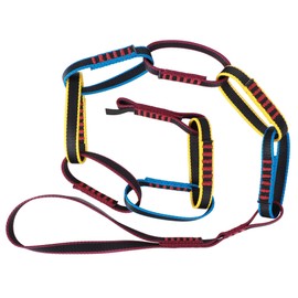 Outdoor Climbing Equipment Brakedown Molding Ladder Flat Belt Ring Chrysanthemum Rope