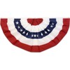 USA Bunting Embroidered 4x2ft Flag - Durable Nylon Embroidered Material