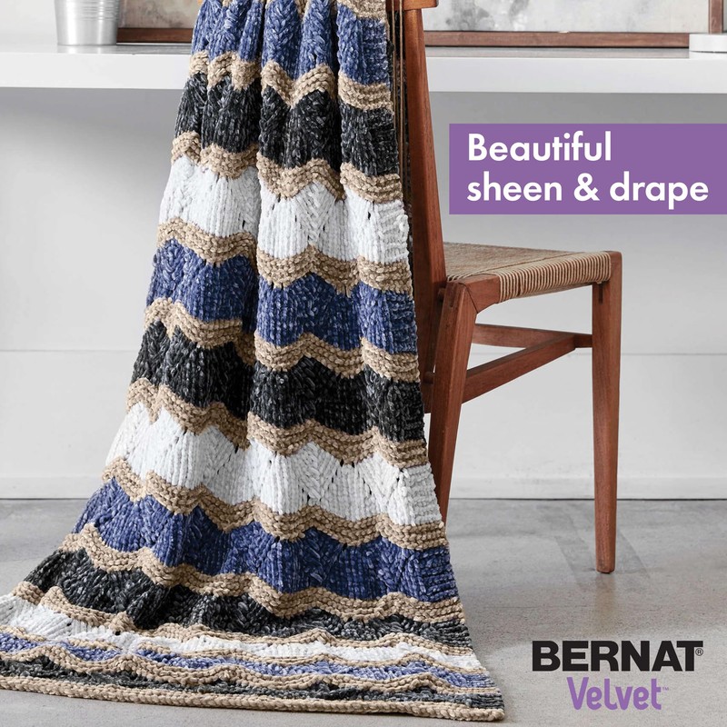 Bernat Velvet Mocha - 2 paquetes de 300 g/10.5 oz