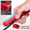 Wire Stripper Curved Handle Multi Functional Precise Cable Stripping Tool