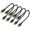 1FT Short HDMI Cable 5-Pack, Ultra HD 4K HDMI 2.0,