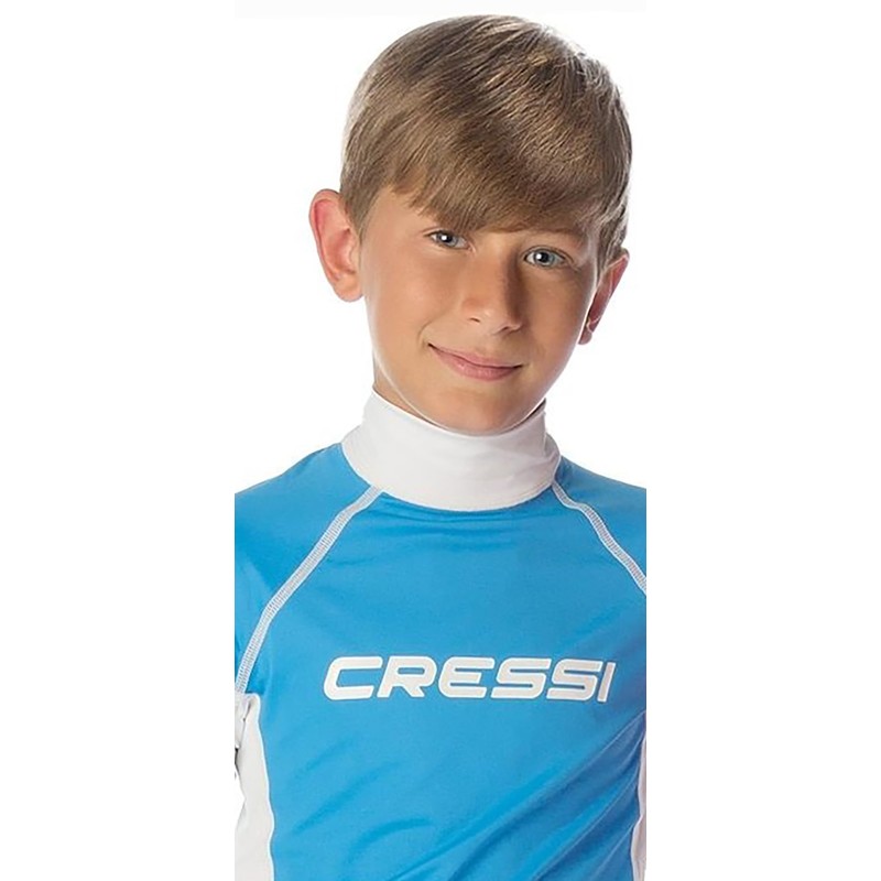 Cressi Junior Lycra Skin Short Sleeve Rash Guard UV Sun