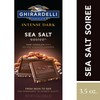 Ghirardelli GHIRARDELI INTENSE DARK CHOCOLATE BAR SEA SALT SOIREE 3.5oz