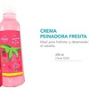 Crema Peinadora De Fresa Con Sábila Y Mantequilla de Castañas