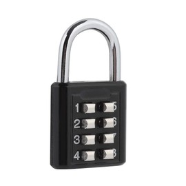 ASHATA 8-Stelliges Zahlenschloss, Tragbar Kombinationsschloss Vorhangschloss,8-stelliger Code Sicherheit Vorhängeschloss Combination Lock für das Reisegepäck Schrank Eisentor