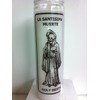 Holy Death (Santa Muerte) 7 Day White Unscented Candle In