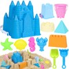 FUSPWEAO Beach Toys Sand Toys for Kids, Sand Castle Toys