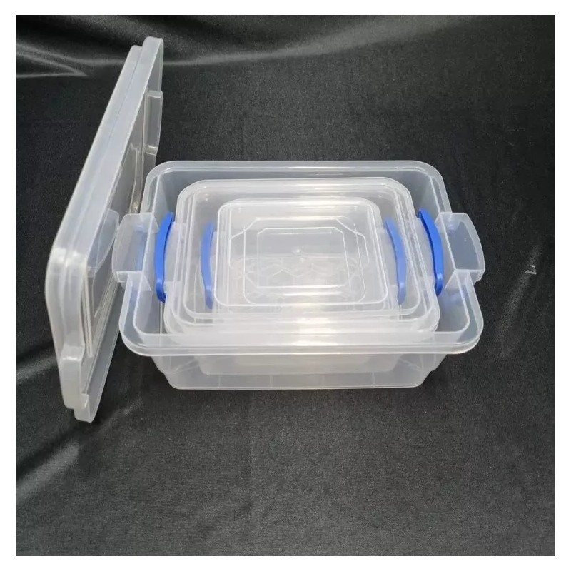 Alica Juego Rectangular 3 Pzs Alica (600 Ml, 1.2 L,