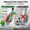 Herbal Diffuser Pen 2 Pack, Mint Non-Electric Personal Aroma Stick