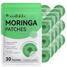Parches Moringa Berberine X NAD, parches de berberina | Parche natural para mujeres y hombres de 8 horas de duración, aplicado a varias partes del cue