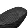sourcing map XXL Black Motorcycle Net Mesh Seat Full Cover
