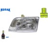 KOZAK Headlight with 1x LED Bulbs 9007 (Left Driver Side)
