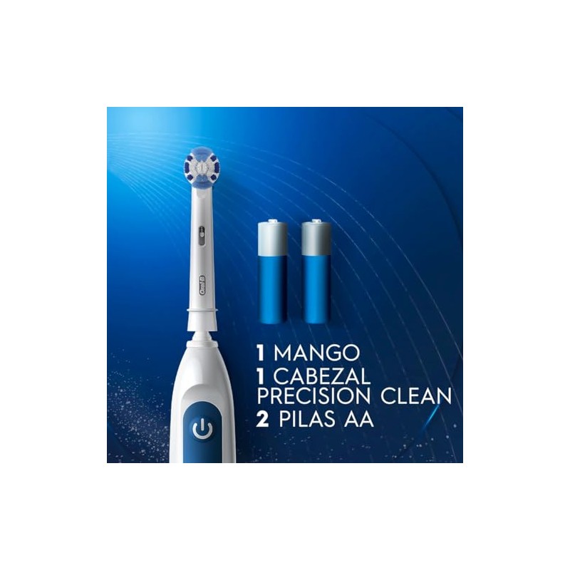 Oral Cepillo Eléctrico Precision Clean Limpieza Profunda Remueve Más Placa