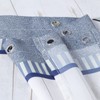 Lighthouse Shower Curtain,Blue Gray and White Coastal Nautical Shower Curtains