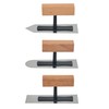 Nichiyo Stainless Steel Polished Finishing Trowel 3 PC Art Paint