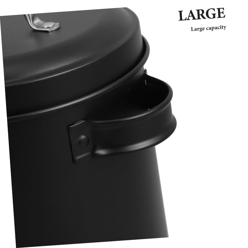Ciieeo 2pcs Vegetable Storage Tins Lightblocking Onion and Potato Canisters