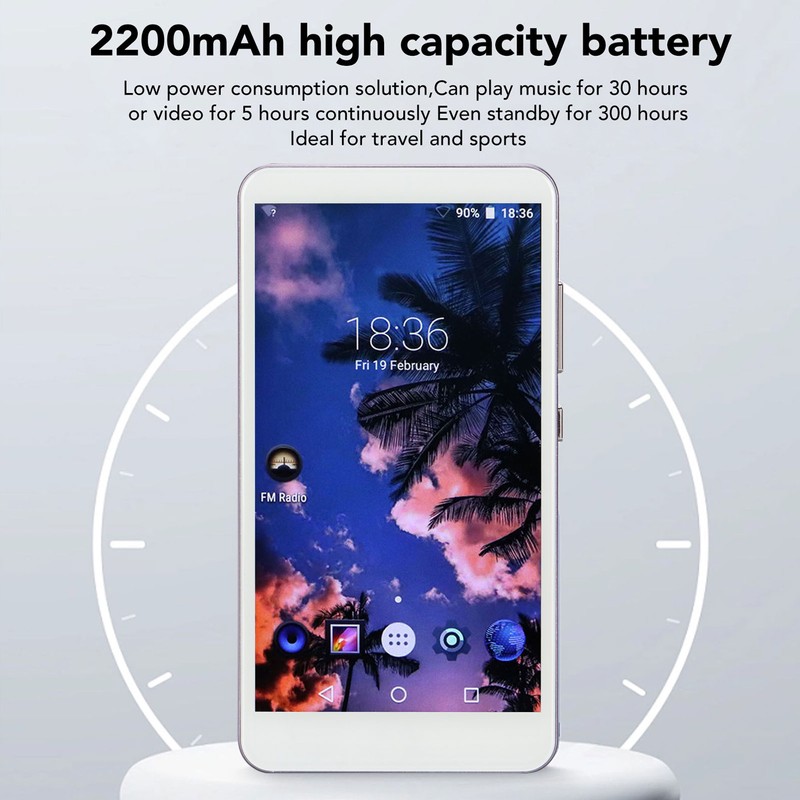 5.0 Inch MP4 Music Player Full Touch HD Screen Noise