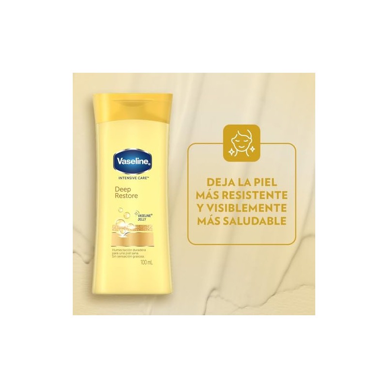 Vaseline - Crema Corporal, Hidrata y Nutre La Piel Seca,