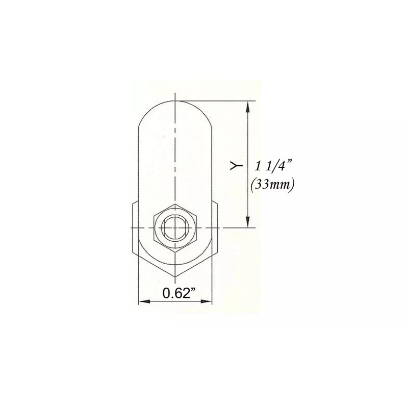 M LOCK WMS Tubular Cam Lock 7/8" Toolbox Safe Item#20-00665/2400BM