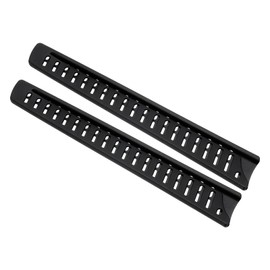 PATIKIL PP Safety Knife Cover Sleeves for 10" Bread Knife, 2 Pack Knives Edge Guard Blade Protector Universal Knife Sheath for Kitchen, Black