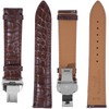 Wentokye Leather Watch Bands for Men,Leather Watch Band Quick Release