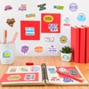 CKXTYNG 200 Pcs Motivational Stickers, Holographic Affirmation Sticker Pack, Positive