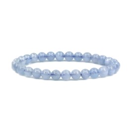 KummerSaprk Aquamarine Bracelet for Women Aquamarine Crystals Bracelet March Birthstone Bracelet Aquamarine Stone Bracelet Blue Crystal Stone Bracelet Gifts for Girls Teen
