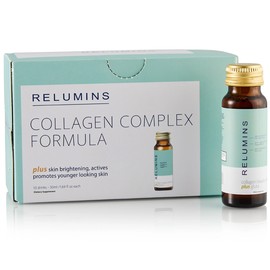 NEW! Relumins Beauty Collagen Drink- Rejuvenates Skin, Hair and Nails, Anti- aging, Immune Boosting, Skin Brightening Formula - Apple Flavor