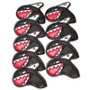 Golf Iron Covers Headcovers Shark Pattern 4-9, Pw, Aw, Sw