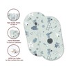 100% Cotton 2 Pcs Moses Basket Fitted Sheets - Breathable,