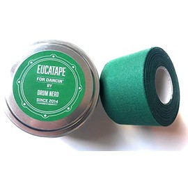 Eucatape Eucalyptus Infused Dancing Tape - Heals and Protects from Blisters Cuts Dry Skin in Ballet Salsa Hip Hop Ballroom Contemporary Latin Irish Modern Jazz Tap, for Learning/Professional Dance