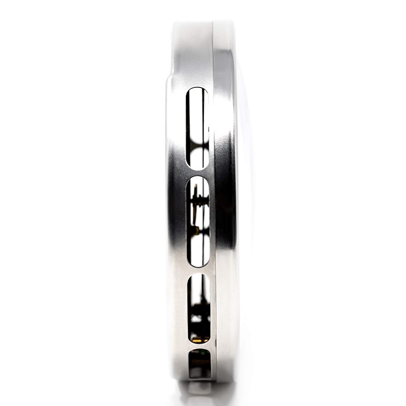 Fischer 111.01 - Haar-Hygrometer - 103mm Außen-Luftfeuchtigkeitsmesser aus Edelstahl Made