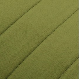Lifup Soft U-Shaped Bathroom Rug, Memory Foam Bath Mat, Non Slip Water Absorption Dry Fast Toilet Mat, Bathroom Floor Mat Green 1.3 x 1.6 Feet