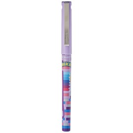 Pilot 4902505547560 Size 12 Mika V5 Liquid Ink Rollerball Pen - Violet (Pack of 12)