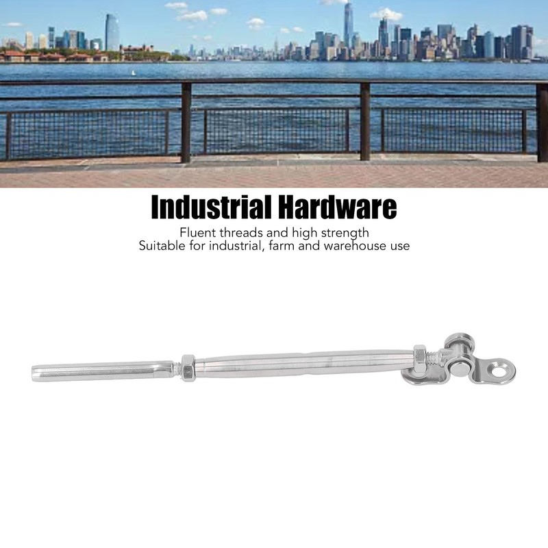 5PCS Thread Swage Lag Screw Stainless Steel 3/16in Cable Railing