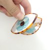 Big Evil Eye Claw Clips,Cellulose Acetate Hair Clips,Hair Claw Clips