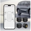 Universal Bluetooth 5.0 TPMS for Motorcycle & Car - Wireless